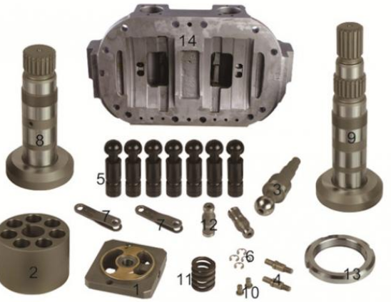EX200-5 Excavator Spare Parts 9150726 Excavator Pump Parts
