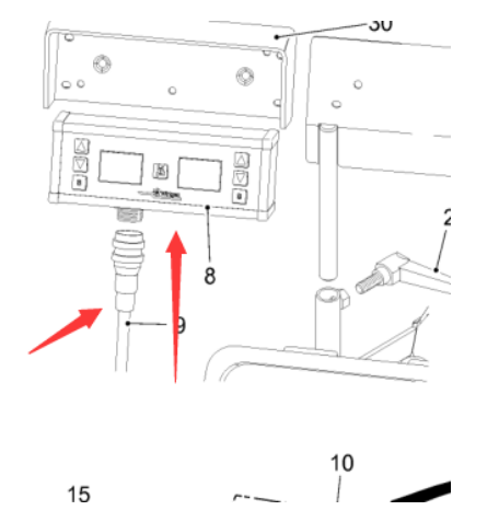  Pavement Milling Machine Depth Indicator Part Number 178947