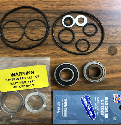  Pavement Milling Machine Sprinkler Pump Motor Repair Kit Part Number 2163687