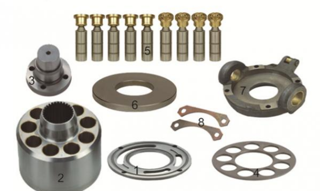 KVC925 Hydraulic Replacement Parts For UH07-3 Excavator 