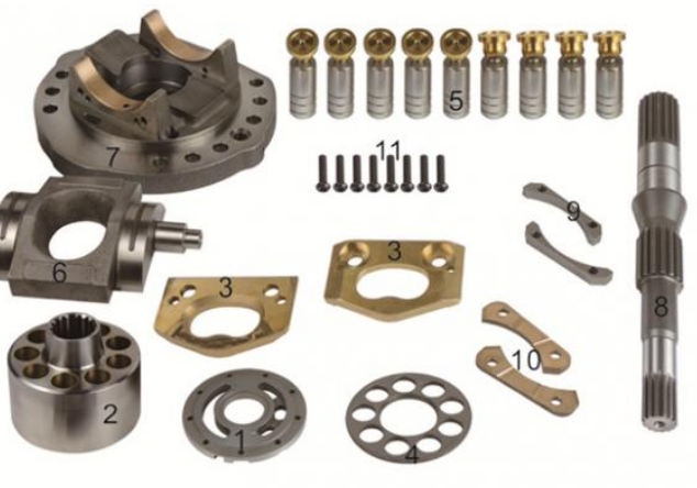 705-56-24080 Excavator Spare Parts HPV35/55/90/160 Hydraulic Motor Repair Parts