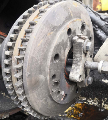  road milling machine milling drum clutch assembly part number 70196