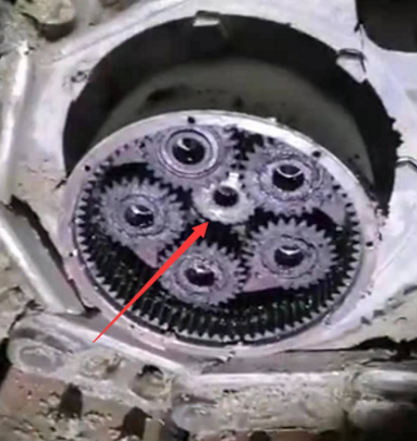  road milling machine walking reducer planetary gear part number 10991502