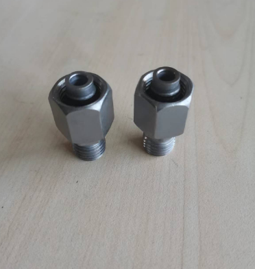  road milling machine grease pipe joint part number 9615080060
