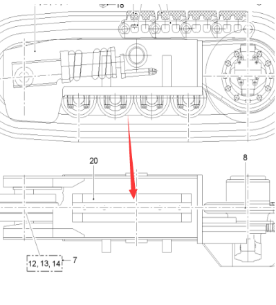  road milling machine chain wear-resistant sliding plate part number 138451