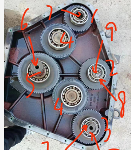 Road Milling Machine Transfer Case Assembly Part Number 148126