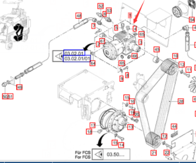  road milling machine milling drum gearbox part number 138423