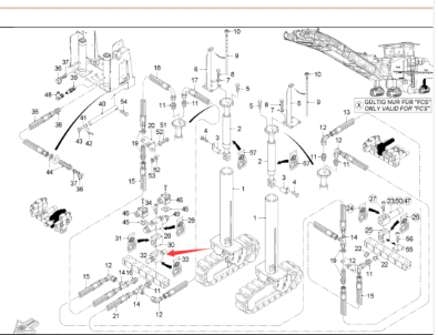  road milling machine throttle valve part number 40969