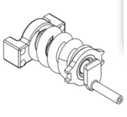  Road Milling Machine Track Tensioning Spring Assembly Part Number 121233