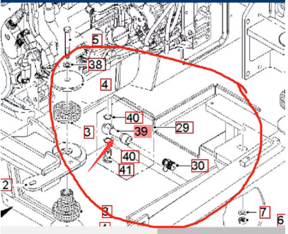  Road Milling Machine Adapter Part Number 2556599