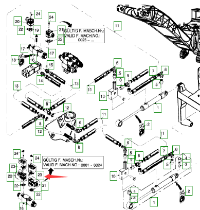  road milling machine LED board part number 40839