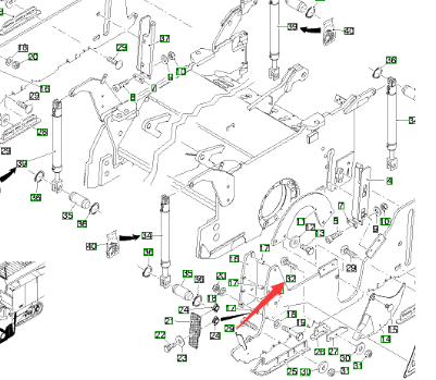  road milling machine bolt part number 2139767