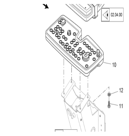 V ö gel paver console part number 2304865