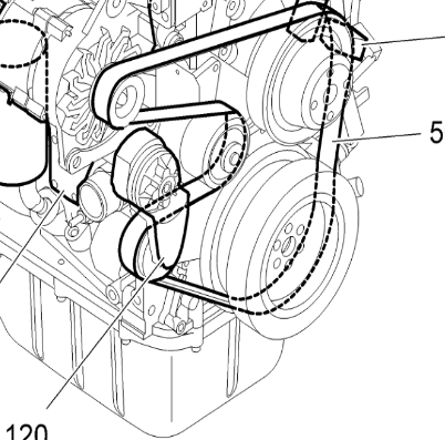 V ö gel paver engine belt tensioner part number 2556806