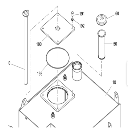 V ö gel paver diesel tank filter screen part number 2093083