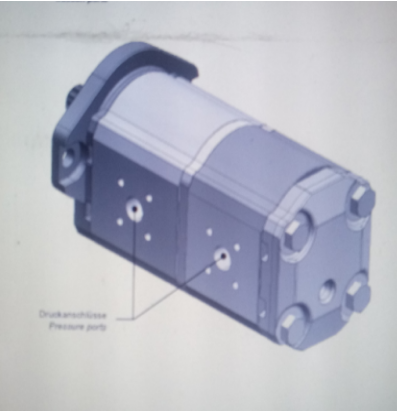 V ö gel paver oil cylinder working pump part number 2183429