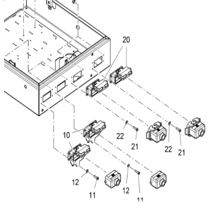 V ö gel paver computer box socket part number 3515010103