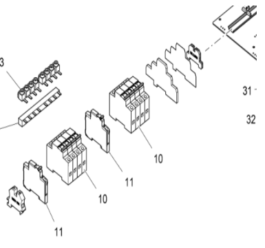 V ö gel paver low-voltage circuit breaker part number 2382610