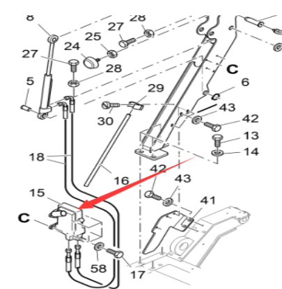 V ö gel paver ceiling hand pump part number 9628021000