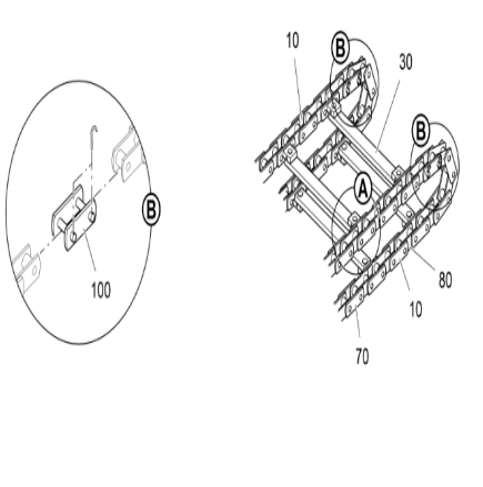 V ö gel paver scraper chain link part number 2201057