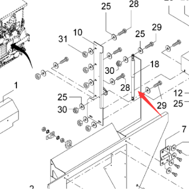 Vö pavers  Part No. of side door Gas Spring 4606042110
