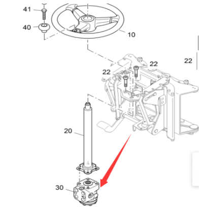 Vö pavers   Steering gear part number 9608761000