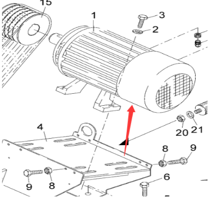 Vö pavers   Heating motor part number 462520109