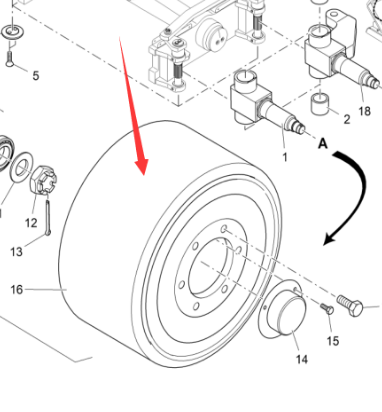   Vö pavers    Front wheel tire part number 4602302086