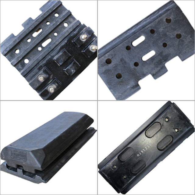  Vö pavers   Track shoe rubber block part number 300-2