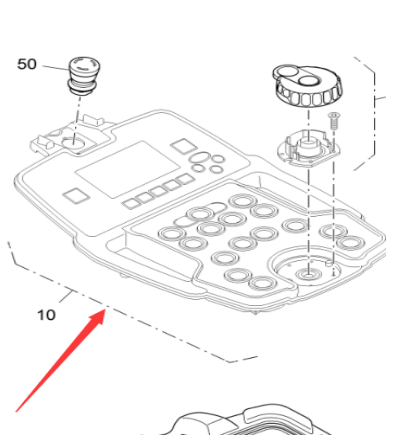 Vö pavers   Control panel part number 2427734
