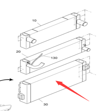 Vö pavers  Hydraulic oil radiator part number 2204653