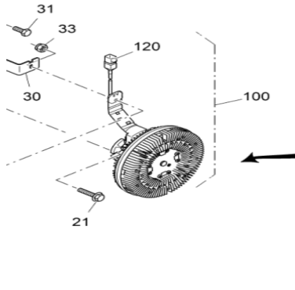 Vö pavers   Fan Coupler Part Number 2226816