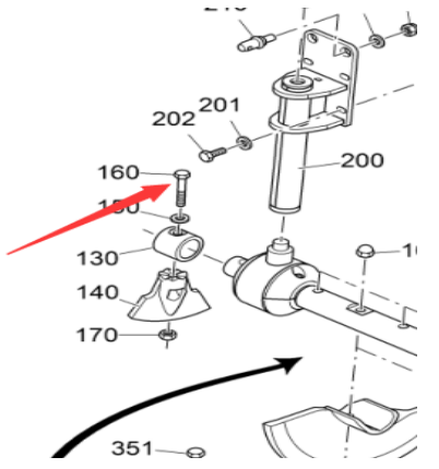 Vö pavers    Slurry bolt part number 9520500931
