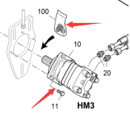 Vö pavers   Feeding motor part number 2031781