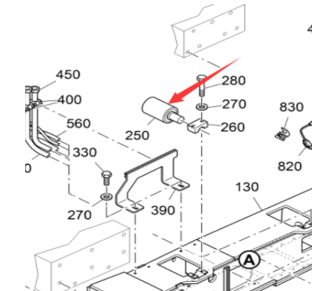 Vö pavers Supporting pulley part number 219991   