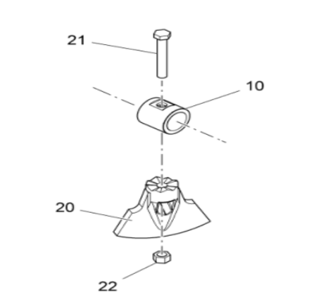 Vö pavers   Slurry nut part number 9500200934