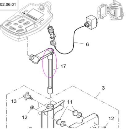 Vö pavers   Side control box bracket part number 2105199