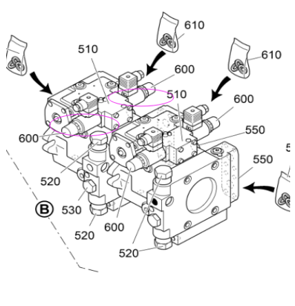 Vö pavers  Electromagnetic valve coil part number 2081438