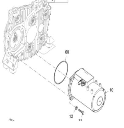 Vö pavers   Heating motor part number 2647627
