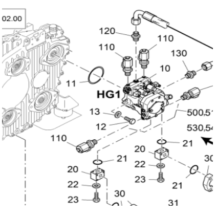 Vö pavers   Travel pump solenoid valve part number 2223950