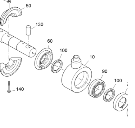 Vö pavers  Hanger oil seal part number 4604112143