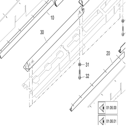 Vö pavers  Right front side protection part number 2554381