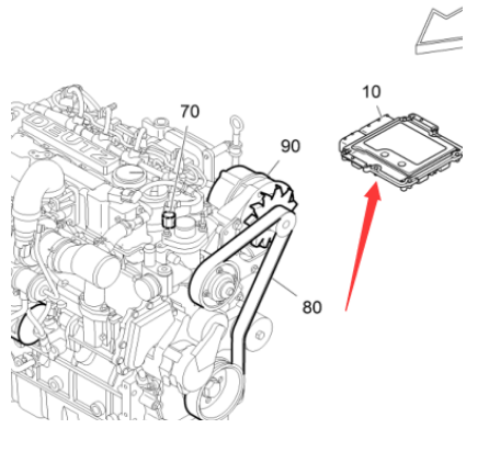 Vö pavers   Engine computer part number 2500393