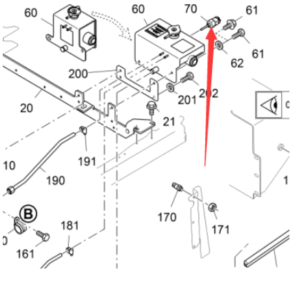 Vö pavers    Cooling level switch part number 2628405
