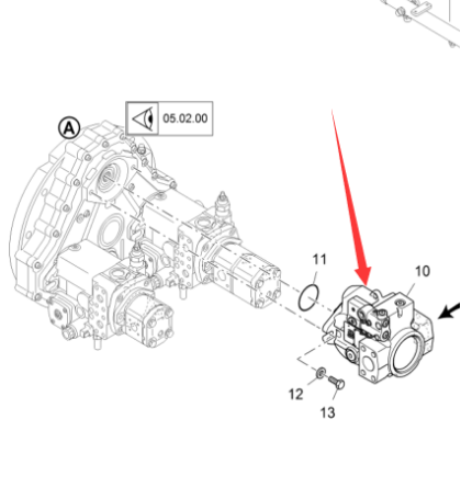 Vö pavers    Feeding hydraulic pump part number 2235647