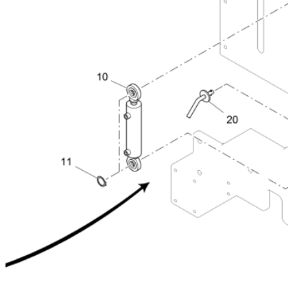 Vö pavers     Spiral lift cylinder part number 2121348