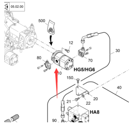 Vö pavers    Dual gear pump part number 223552