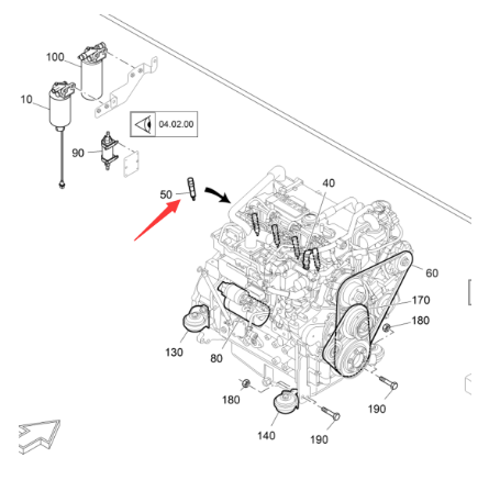 Vö pavers   Engine preheating plug part number 230868