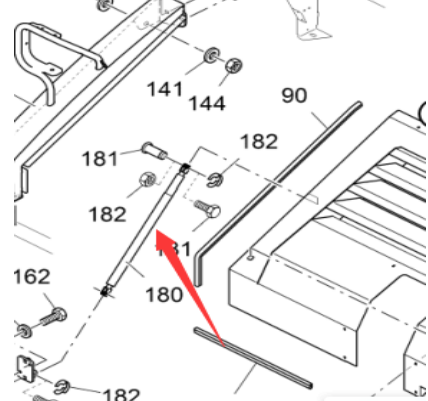 Vö pavers  Engine hood gas spring part number 2254166