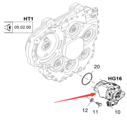 Vö pavers    Traveling pump part number 2253218